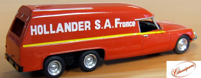 Classiques 1015 CITROEN DS TISSIER 3 ESSIEUX HOLLANDER Miniatures 1:43 Classiques 1015 CITROEN DS TISSIER 3 ESSIEUX HOLLANDER Miniatures 1:43