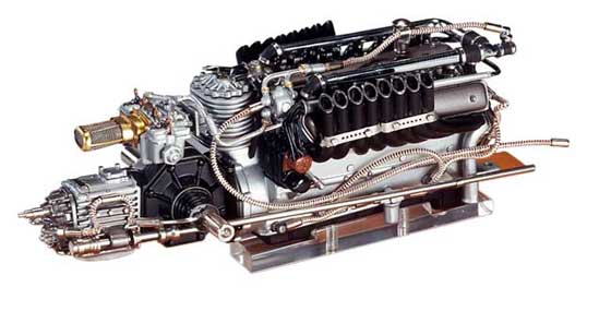 MOTEUR V16 D AUTO-UNION TYPE C 1939