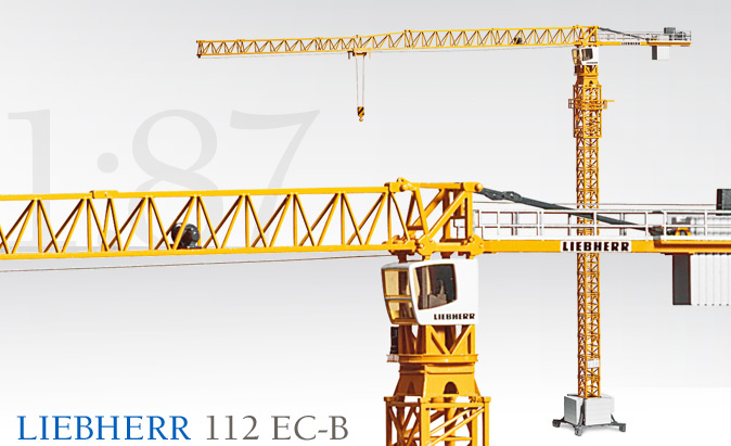 Conrad 2026 GRUE A TOUR LIEBHERR 112-EC B8 Miniatures 1:87 Conrad 2026 GRUE A TOUR LIEBHERR 112-EC B8 Miniatures 1:87