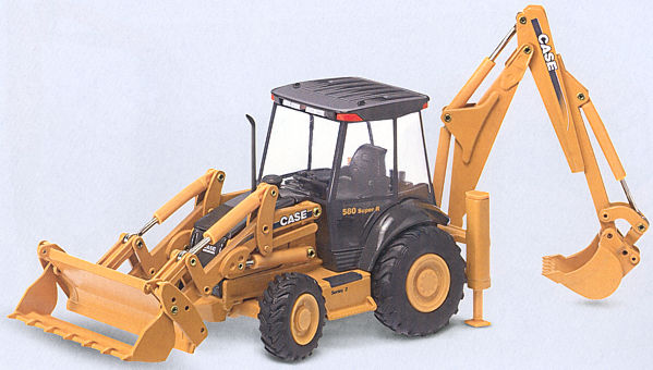 CASE 580 SR PELLE