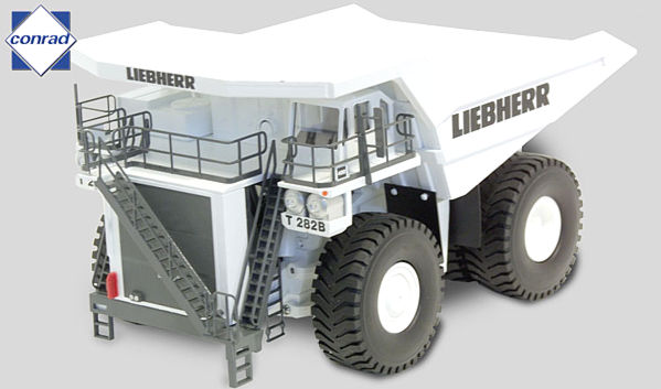 Conrad 2727 LIEBHERR DUMPER T282 B Miniatures 1:50 Conrad 2727 LIEBHERR DUMPER T282 B Miniatures 1:50