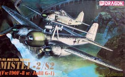 Dragon 5510 MISTEL JU 88&FW 190 Plastic models 1:48