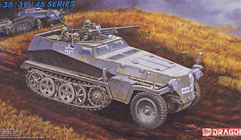 Dragon 6139 SD.KFZ 250/10+PAK 3.7CM Plastic models 1:35 Dragon 6139 SD.KFZ 250/10+PAK 3.7CM Plastic models 1:35