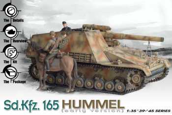 Dragon 6204 SD KFZ 164 HUMMEL DEBARQUEMENT PROV Plastic models 1:35