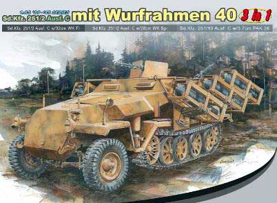 Dragon 6284 SDKFZ 251 AUSF C 3 EN Plastic models 1:35