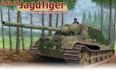 Dragon 6285 JADGT HENSCHEL SD KFZ 186 Plastic models 1:35 Dragon 6285 JADGT HENSCHEL SD KFZ 186 Plastic models 1:35