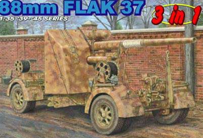 Dragon 6287 88mm FLAK 37 Plastic models 1:35 Dragon 6287 88mm FLAK 37 Plastic models 1:35