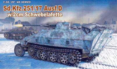Dragon 6292 SD KFZ.251-17 AUSF D Plastic models 1:35 Dragon 6292 SD KFZ.251-17 AUSF D Plastic models 1:35