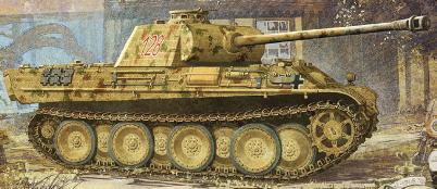 Dragon 6384 PANTHER G W/ ZIMMERIT Plastic models 1:35