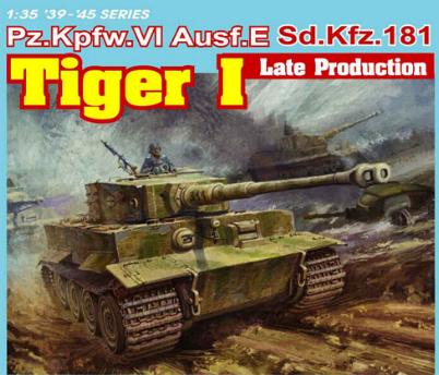 Dragon 6406 PZ.KPFW.VI TIGER I PROD.TA Plastic models 1:35 Dragon 6406 PZ.KPFW.VI TIGER I PROD.TA Plastic models 1:35