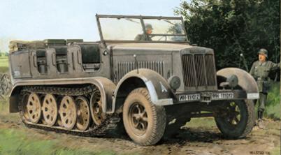 Dragon 6466 HALF TRACK SD.KFZ.7 8T Maquettes 1:35