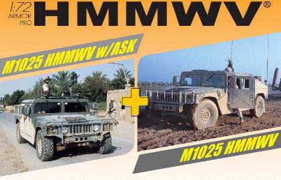 Dragon 7294 HUMMER M1025 + M1025 + ASK Maquettes 1:72 Dragon 7294 HUMMER M1025 + M1025 + ASK Maquettes 1:72