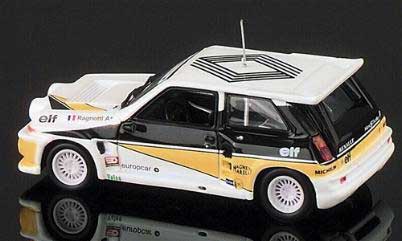 Eagle race 1759 Renault R5 MAXI TURBO PRESENTATION Miniatures 1:43