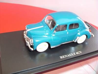 RENAULT 4CV TURQUOIS