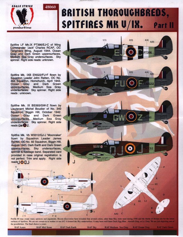 SPITFIRE MK V/IX PARTIE II