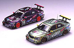 Ebbro 43514 TOYOTA ALTEZZA SUPER N1 2003 #36 MAZOORA Die cast 1:43