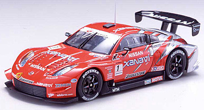 Ebbro 43722 NISSAN 350 Z SUPER GT 500 2005 MALAISIE XANAVI Miniatures 1:43 Ebbro 43722 NISSAN 350 Z SUPER GT 500 2005 MALAISIE XANAVI Miniatures 1:43
