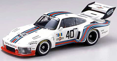 Ebbro 43768 Porsche 935 MARTINI Le Mans 1976 #40 Miniatures 1:43