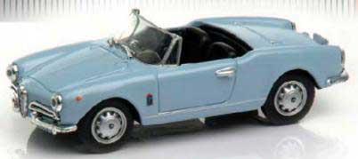 Edison Giocattoli 800521 ALFA Romeo GIULIETTA SPIDER 1959 Miniatures 1:43 Edison Giocattoli 800521 ALFA Romeo GIULIETTA SPIDER 1959 Miniatures 1:43