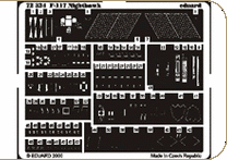 Eduard 72324 F-117 Nighthawk Maquettes 1:72 Eduard 72324 F-117 Nighthawk Maquettes 1:72