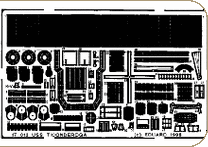 Eduard 17012 USS Ticonderoga 1/700 Plastic models 1:700 Eduard 17012 USS Ticonderoga 1/700 Plastic models 1:700