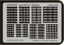 Eduard 00022 Position lights Maquettes 
