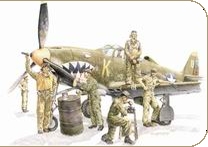 Eduard 8502 USAAF WWII Personnel Maquettes 1:48