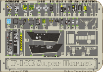 Eduard FE353 F-18E Super Hornet interior Maquettes 1:48 Eduard FE353 F-18E Super Hornet interior Maquettes 1:48