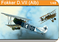 Eduard 8134 Fokker D.VII (Albatros) DUAL COMBO Plastic models 1:48 Eduard 8134 Fokker D.VII (Albatros) DUAL COMBO Plastic models 1:48