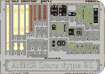Eduard 32585 A6M2 Zero type 21 interior Plastic models 1:32 Eduard 32585 A6M2 Zero type 21 interior Plastic models 1:32