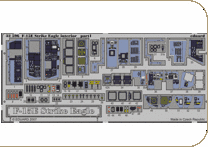 Eduard 32596 F-15E Strike Eagle interior self adh. Plastic models 1:32 Eduard 32596 F-15E Strike Eagle interior self adh. Plastic models 1:32