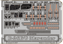 Eduard 73307 B-26F/G Marauder interior self adhesive Plastic models 1:72
