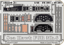 Eduard FE391 Sea Hawk FGR Mk.6 self adhesive Plastic models 1:48 Eduard FE391 Sea Hawk FGR Mk.6 self adhesive Plastic models 1:48