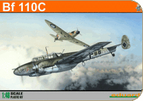 Eduard 8201 Bf 110C Plastic models 1:48 Eduard 8201 Bf 110C Plastic models 1:48