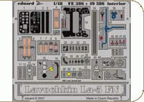 Eduard FE386 Lavochkin La-5 FN interior self adhesive Plastic models 1:48 Eduard FE386 Lavochkin La-5 FN interior self adhesive Plastic models 1:48