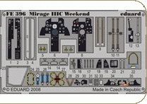 Eduard FE396 Mirage IIIC Weekend Maquettes 1:48 Eduard FE396 Mirage IIIC Weekend Maquettes 1:48