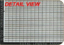 Eduard 99012 1/700 Kriegsmarine Railing Plastic models 1:700 Eduard 99012 1/700 Kriegsmarine Railing Plastic models 1:700