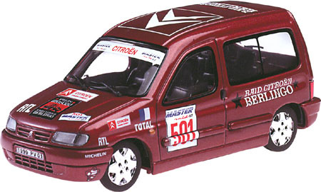 Eligor 100661 CITROEN BERLINGO RAID PARIS MOSCOU Miniatures 1:43 Eligor 100661 CITROEN BERLINGO RAID PARIS MOSCOU Miniatures 1:43