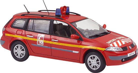 RENAULT MEGANNE ESTATE SAPEURS POMPIERS