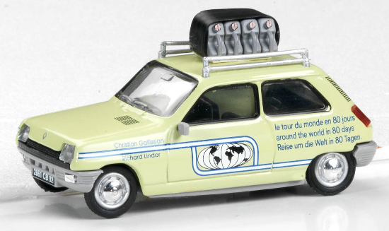 Eligor 100999 RENAULT 5 TOUR DU MONDE Miniatures 1:43 Eligor 100999 RENAULT 5 TOUR DU MONDE Miniatures 1:43