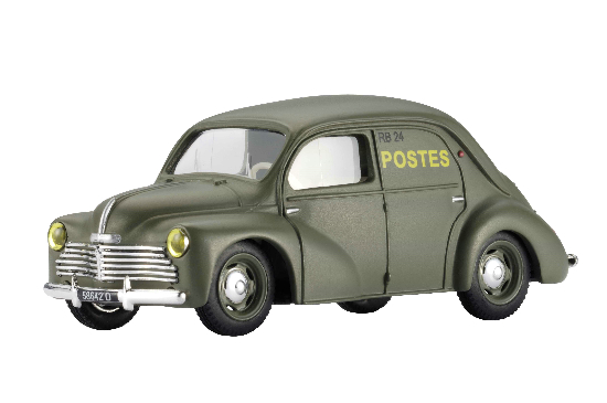 RENAULT 4 CV TOLEE POSTES