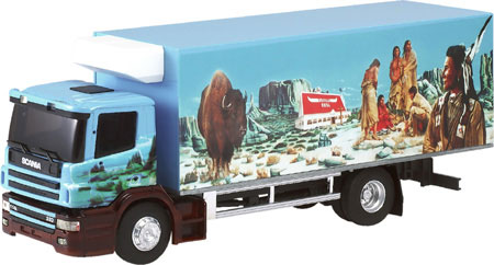 Eligor 111919 SCANIA PORTEUR SERIE 4 BUFFALO GRILL Miniatures 1:43 Eligor 111919 SCANIA PORTEUR SERIE 4 BUFFALO GRILL Miniatures 1:43