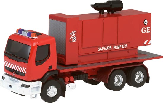 Eligor 111972 RENAULT PREMIUM POMPIERS GROUPE ELECTROGENE Miniatures 1:43 Eligor 111972 RENAULT PREMIUM POMPIERS GROUPE ELECTROGENE Miniatures 1:43