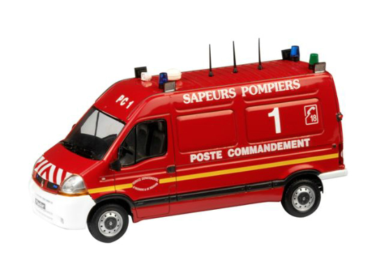 Eligor 113115 RENAULT MASTER POMPIER PC1 Miniatures 1:43 Eligor 113115 RENAULT MASTER POMPIER PC1 Miniatures 1:43