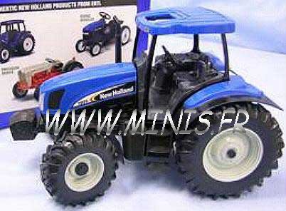 ERTL 13621 New Holland 125A tracteur Miniatures 1:16 ERTL 13621 New Holland 125A tracteur Miniatures 1:16