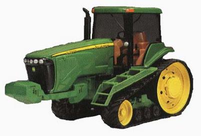 ERTL 15207 John Deere 8420 T tracteur chenille Miniatures 1:16 ERTL 15207 John Deere 8420 T tracteur chenille Miniatures 1:16
