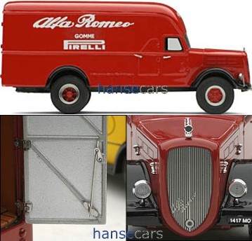 Exoto 00002 TRANSPORTEUR PNEUS PIRELLI 1950 Die cast 1:43 Exoto 00002 TRANSPORTEUR PNEUS PIRELLI 1950 Die cast 1:43