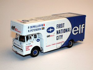 Exoto 00006 CAMION Ford TRANSPORTEUR TEAM ELF F1 Die cast 1:43