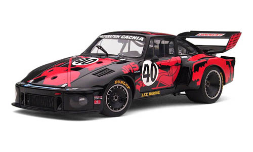 Exoto 18107 Porsche X-RAY 935 #40 LE-MANS 1977 Miniatures 1:18