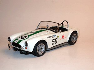 Exoto 19134 COBRA Racing #50 KEN MILES Miniatures 1:18